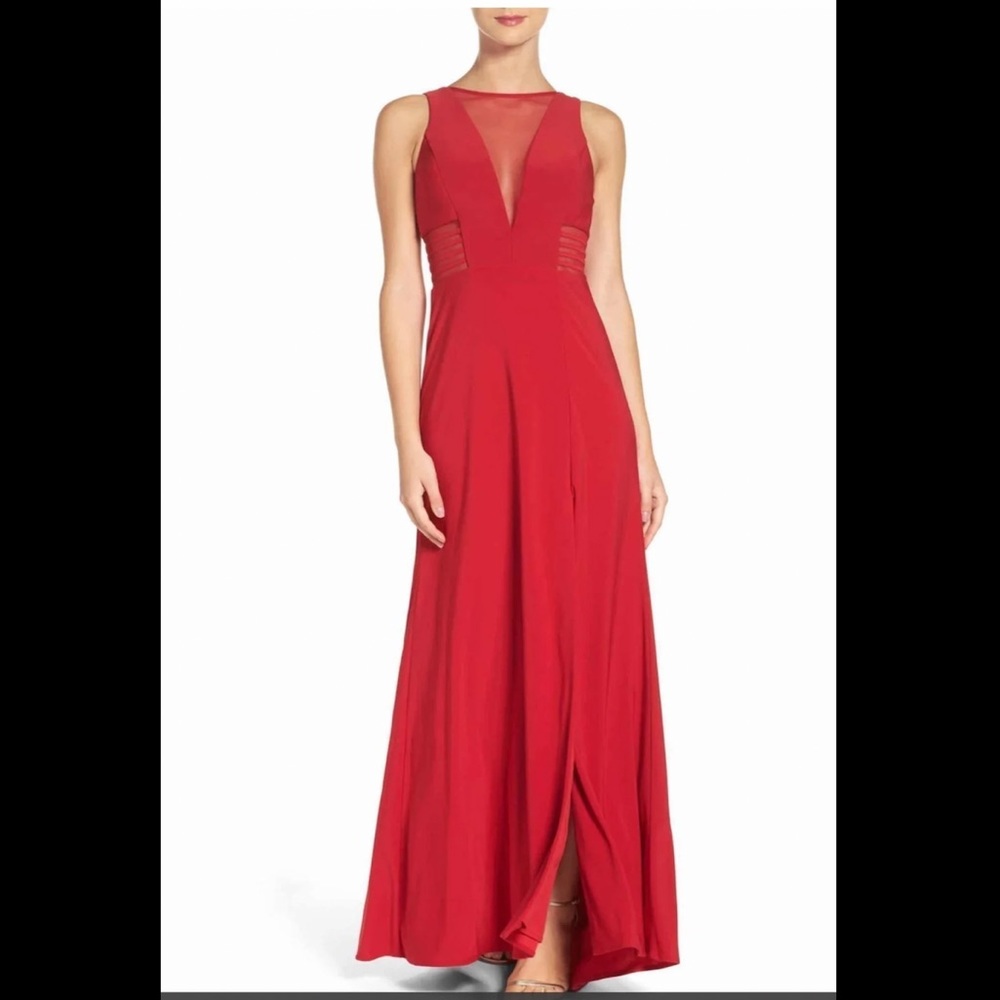Party dress size 3/4 by morgan & Co NEW
Red